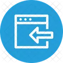 Window Export Arrow Icon