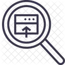 Window Search Seo Icon