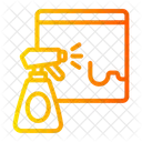 Window Clean Sspray Icon