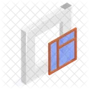 Window Installation Construction Icon