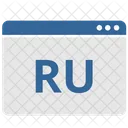 Ui Ru Russian Icon