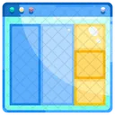 Layout Square Grid Collage Icon
