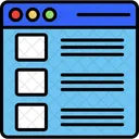 Window Page App Application Icon