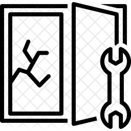 창문 수리  아이콘