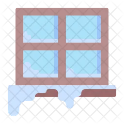Window Snow  Icon