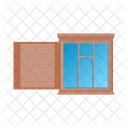 Window Frame Room Icon