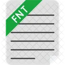 Windows Font File File File Type Icon