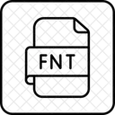 Windows Font File  Icône