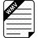 Windows media video file  Icône