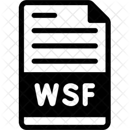 Windows Script File Icon - Download in Glyph Style