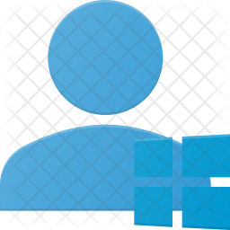 Windows user Icon - Download in Flat Style