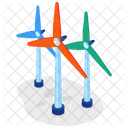 Windpark Windturbine Windmuhle Icon