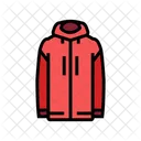 Windproof Jacket Windproof Outerwear Icon
