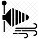 Windrichtung Windiges Klima Atmosphare Symbol