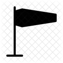 Wind Richtung Flagge Symbol