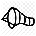 Richtung Luft Socke Symbol