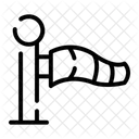 Windsack Meteorologie Wetter Symbol