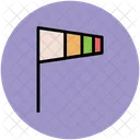 Windsack Luftsack Meteorologie Symbol