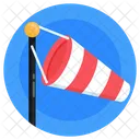 Windkegel Windsack Luftsack Symbol