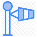 Windsock Wind Sign Direction Icon