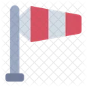 Windsock Wind Direction Icon