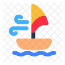 Surf de viento  Icono