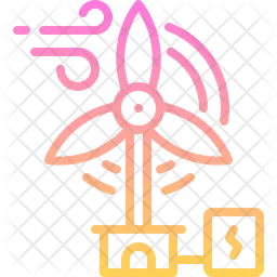 Windkraftanlage  Symbol