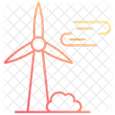 Windkraftanlage  Symbol