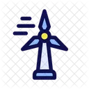 Windkraftanlage  Symbol