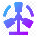 Windturbine  Symbol