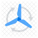 Okologie Wind Generator Symbol