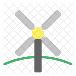 Windkraftanlage  Symbol