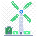 Windkraftanlage  Symbol