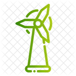 Windkraftanlage  Symbol