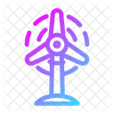 Windkraftanlage  Symbol