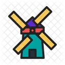 Windkraftanlage  Symbol