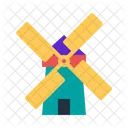 Windkraftanlage  Symbol