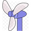 Windkraftanlage  Symbol