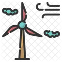 Windturbine Windmuhle Windenergie Symbol