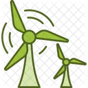 Windkraftanlagen Windmuhle Windgenerator Symbol