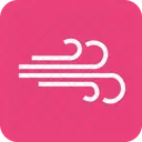 Windy Wind Atmosphere Icon