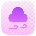 Windy Climate Wind Icon