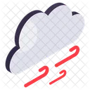 Windy Cloud Breeze Air Icon