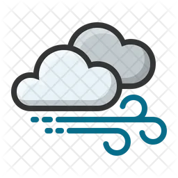 Windy Cloud  Icon