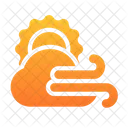 Windy Clouds Clearing  Icon