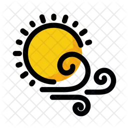 Windy Day  Icon