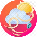 Windy Weather Wind Icon