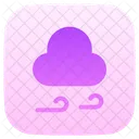 Windy Climate Wind Icon