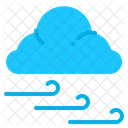 Windy Cloud Blowing Icon