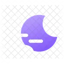 Moon Fast Wind Windy Night Windy Cloud Icon